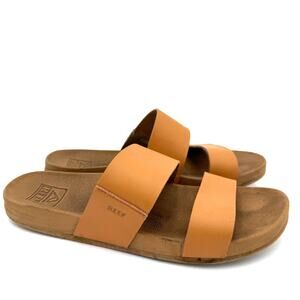 Reef Women's Kaia Band Tan Strap Sandals Size 7